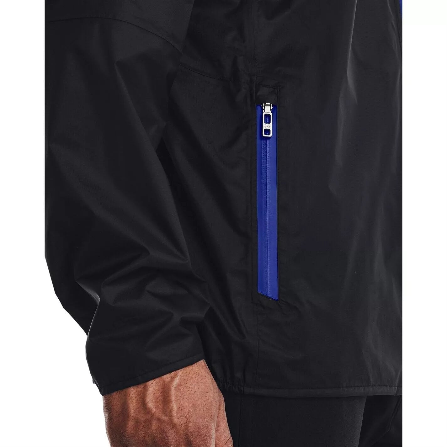 Under Armour Golf Repel Wind & Waterproof Rain Jacket, Black, NEW, RRP £149.99