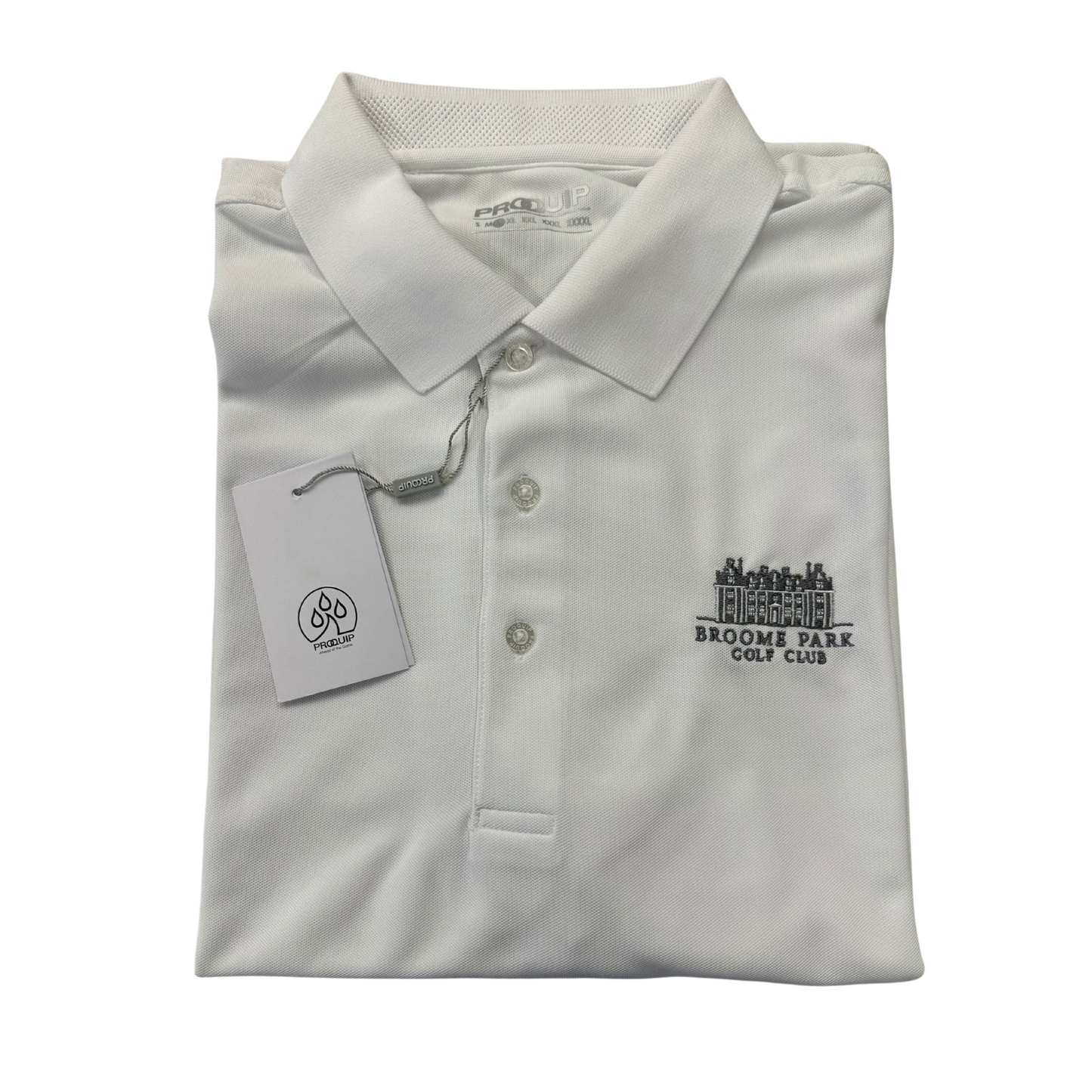 Broome Park Logo ProQuip Pro Tech Polo Shirt, SALE