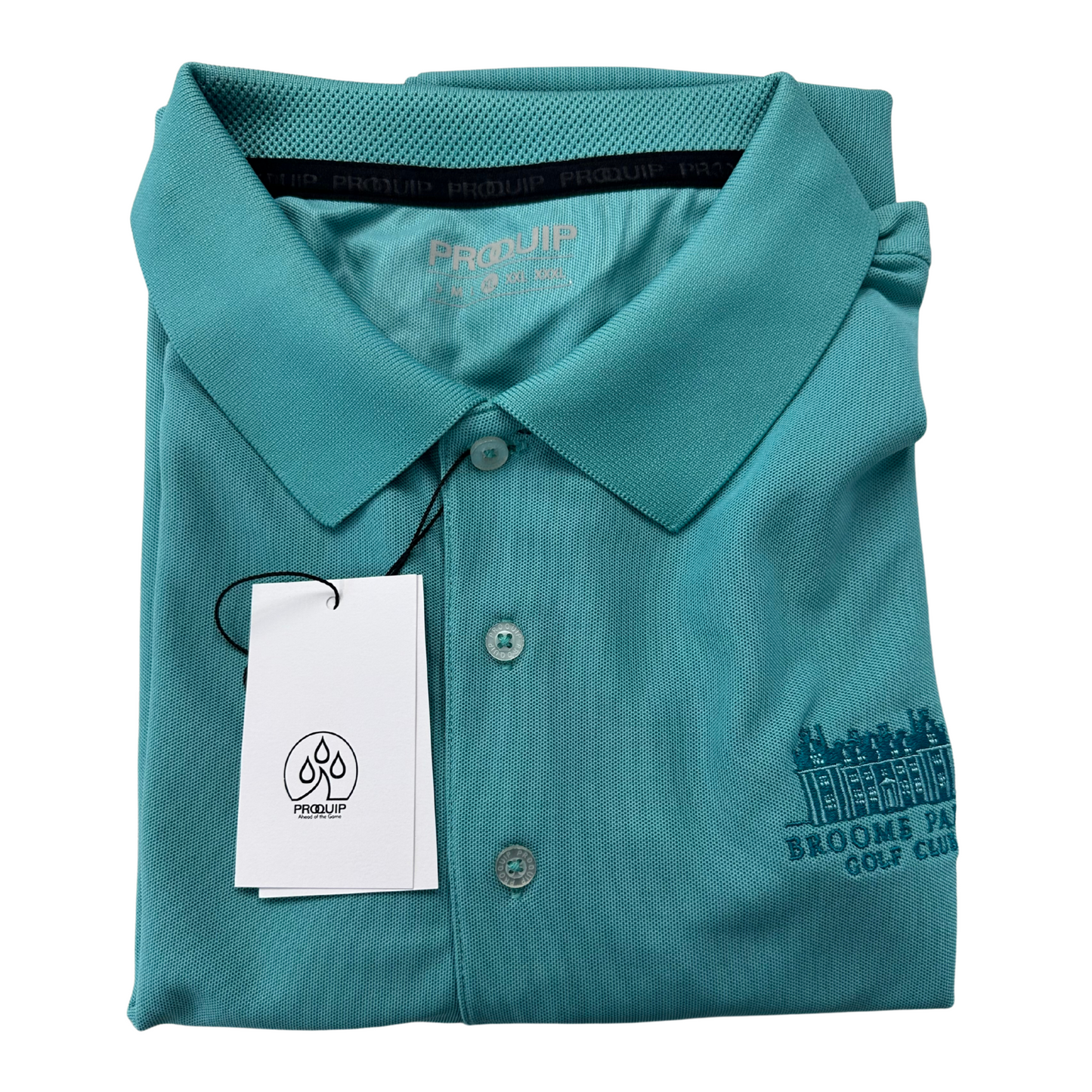 Broome Park Logo ProQuip Pro Tech Polo Shirt, SALE