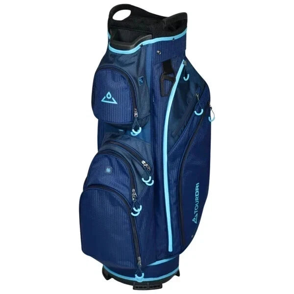 Masters Golf 10.5" TourDri Lightweight Trolley Cart Bag, Navy or Black.