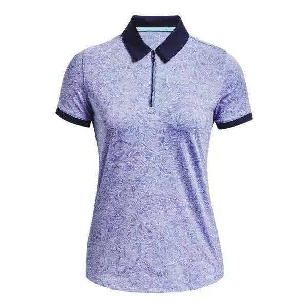 Under Armour Playoff Wildfields Polo Shirt, Baja Blue, NEW, RRP £54.95