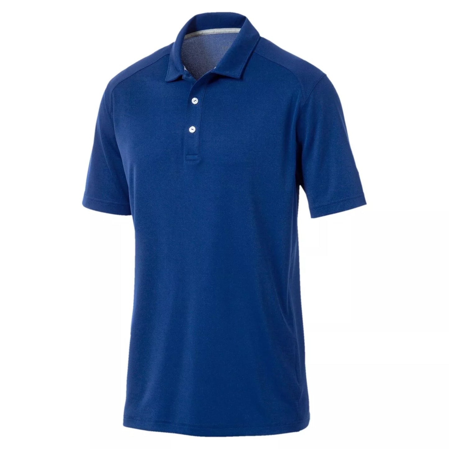 Puma Golf Essential DryCell Pounce Stretch Polo Shirt, Navy, NEW, RRP £34.99