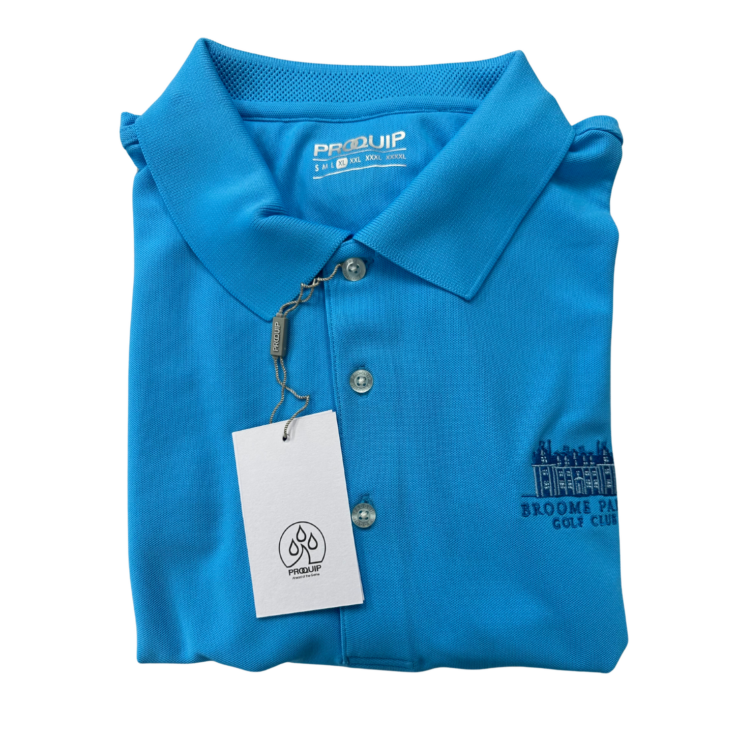 Broome Park Logo ProQuip Pro Tech Polo Shirt, SALE
