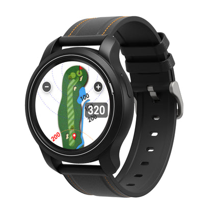 GOLFBUDDY aim W12 Golf GPS Watch, 2 Straps Included.