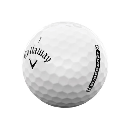 Callaway Supersoft Golf Balls, White, 12 Ball Pack.