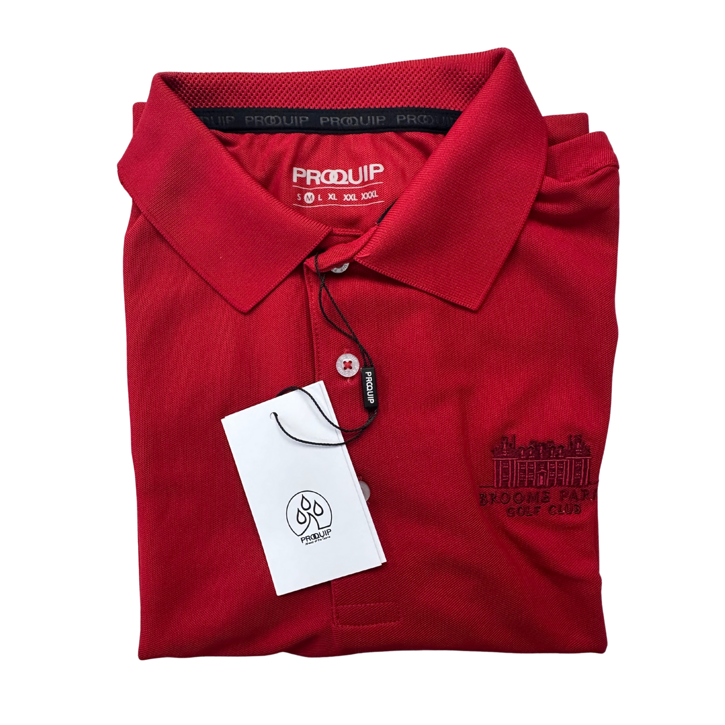 Broome Park Logo ProQuip Pro Tech Polo Shirt, SALE