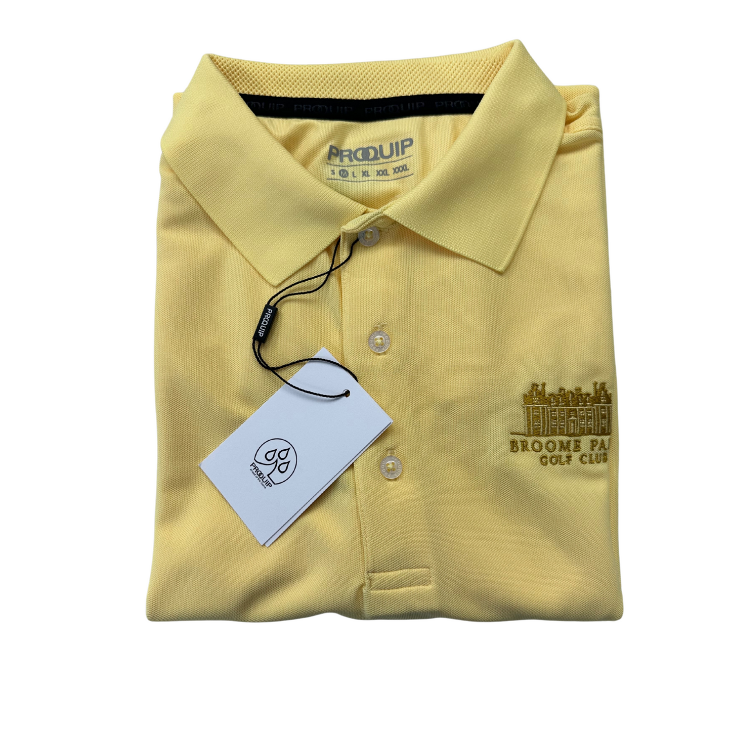 Broome Park Logo ProQuip Pro Tech Polo Shirt, SALE