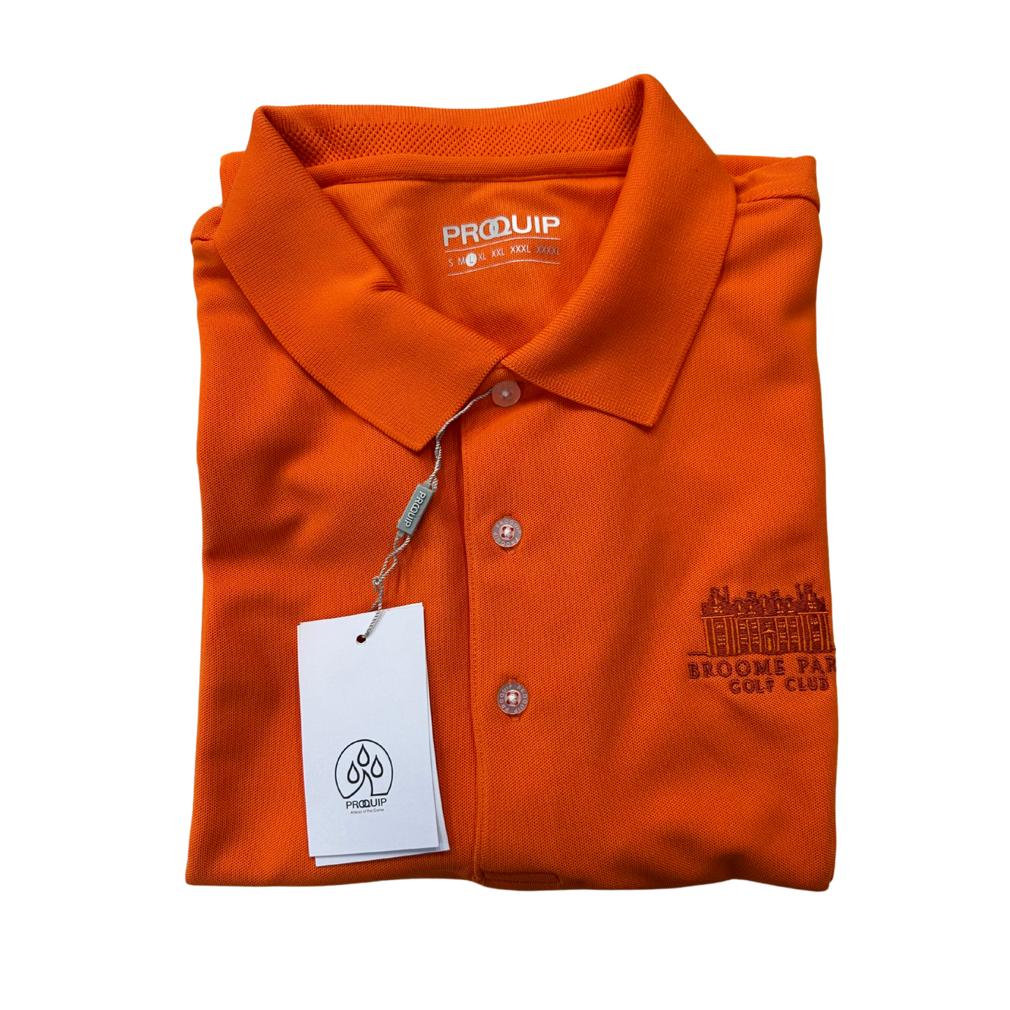 Broome Park Logo ProQuip Pro Tech Polo Shirt, SALE