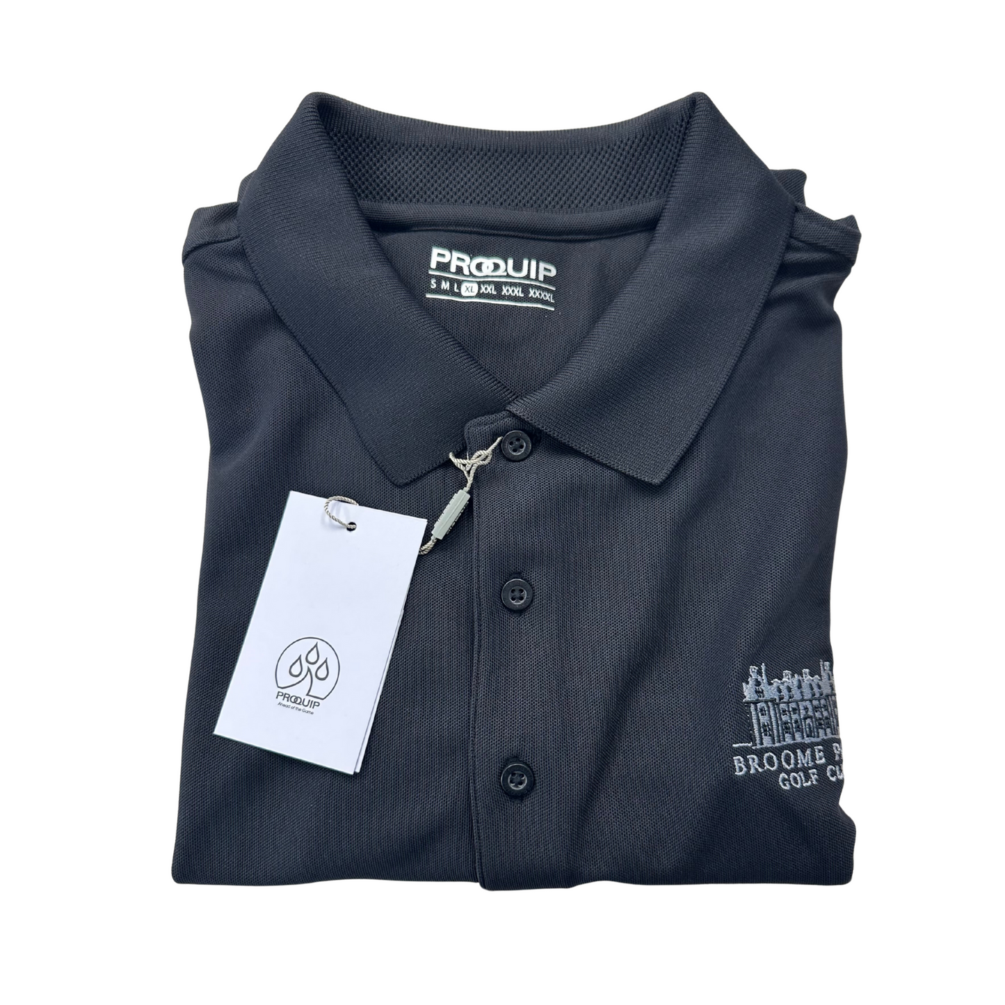 Broome Park Logo ProQuip Pro Tech Polo Shirt, SALE