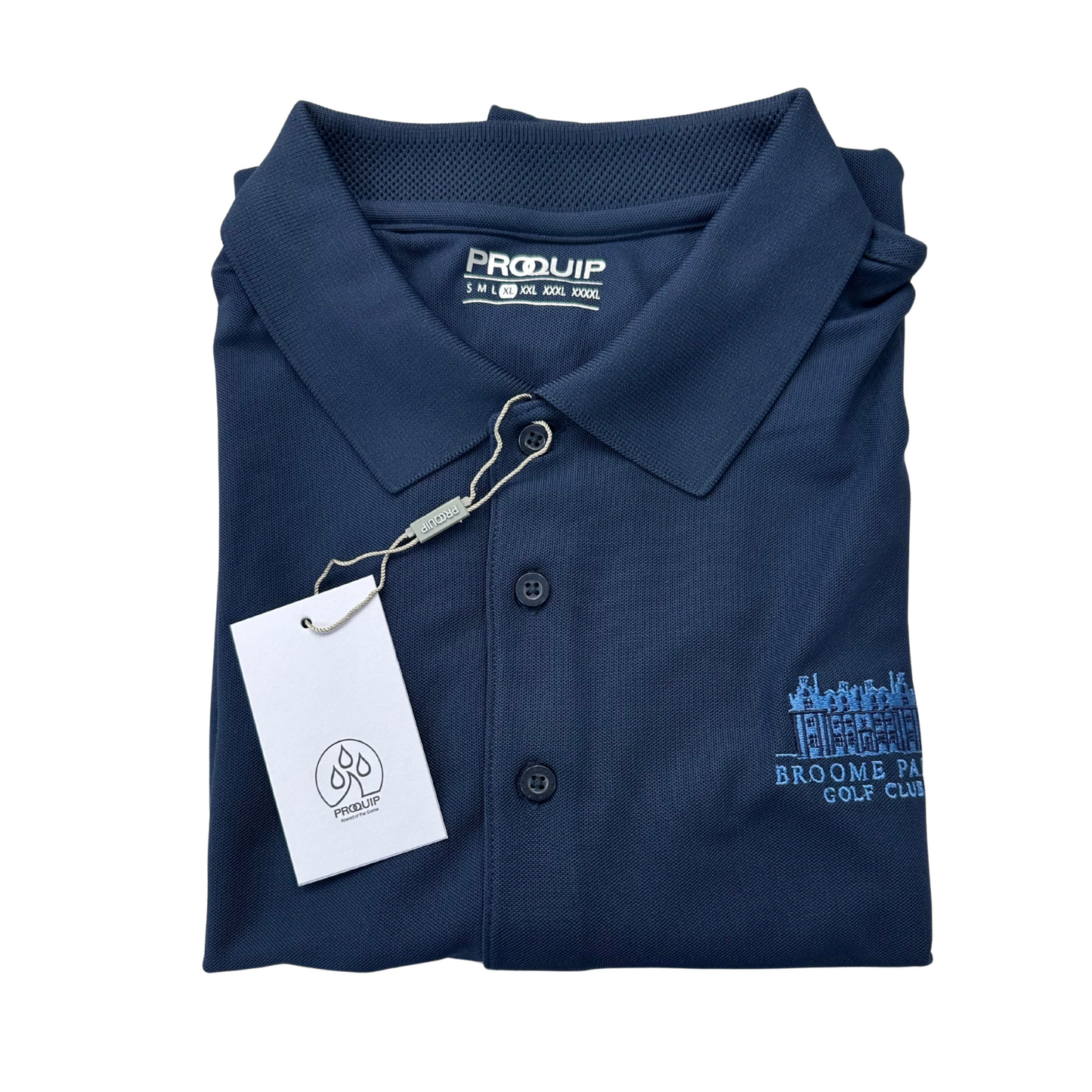 Broome Park Logo ProQuip Pro Tech Polo Shirt, SALE