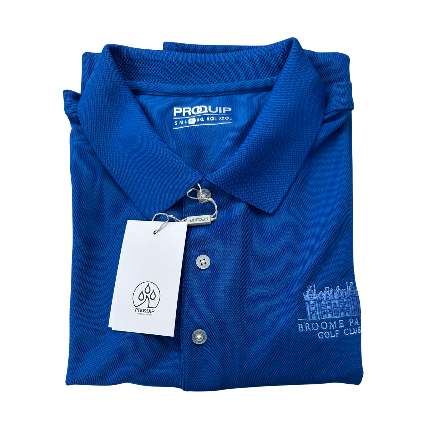 Broome Park Logo ProQuip Pro Tech Polo Shirt, SALE
