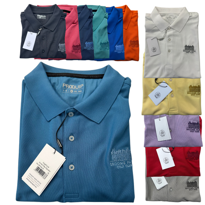 Broome Park Logo ProQuip Pro Tech Polo Shirt, SALE