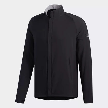 adidas Golf Soft Shell Water Repellent Full Zip Wind Jacket, Black, NEW, RRP £69.99